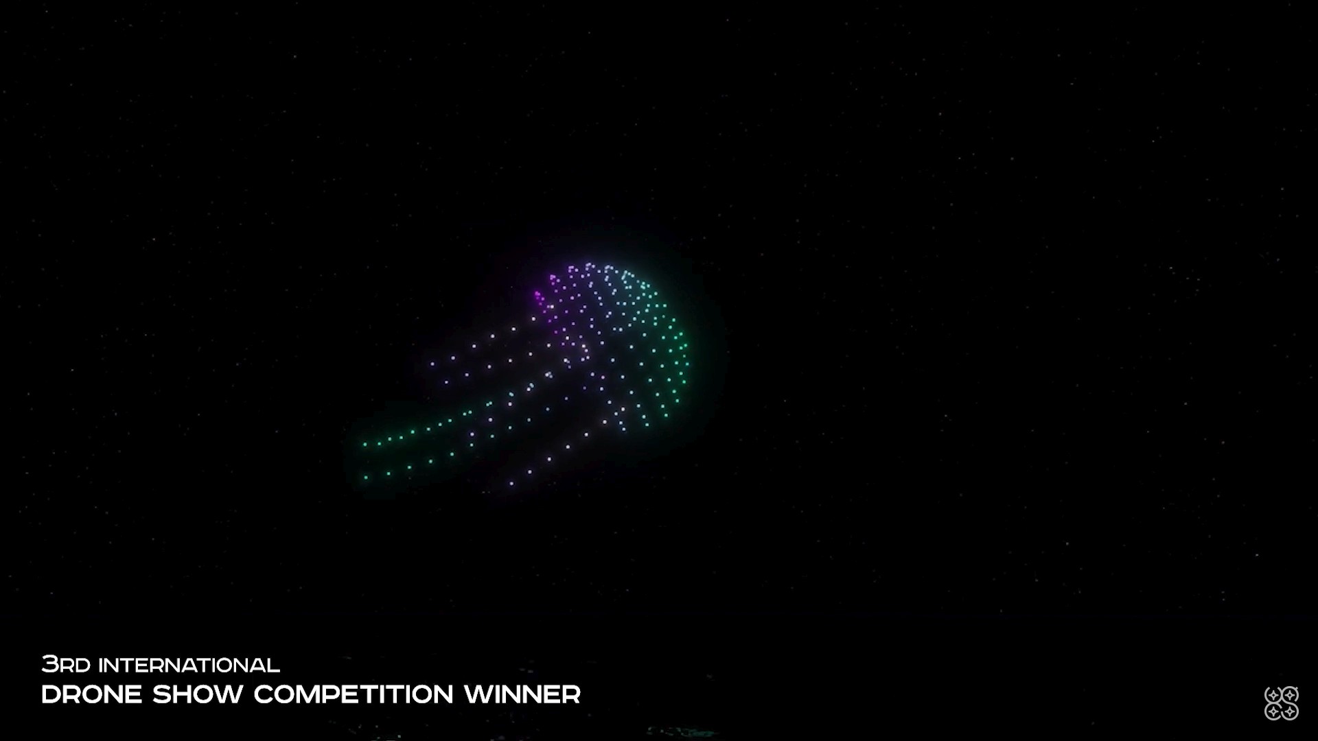 Drone show competition winners use Skybrush Studio