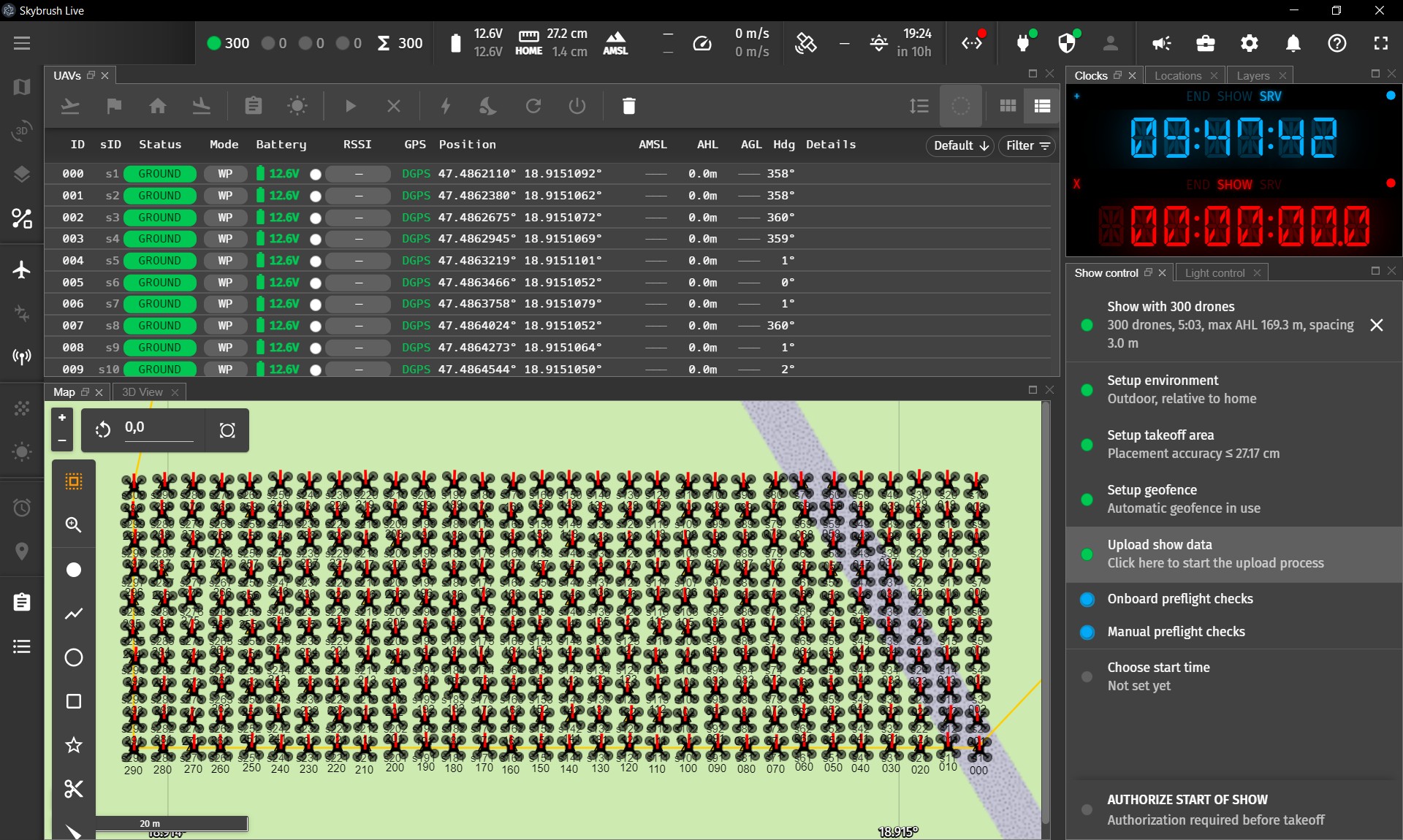 Skybrush Live 2.9.0 brings superior performance and enhanced safety