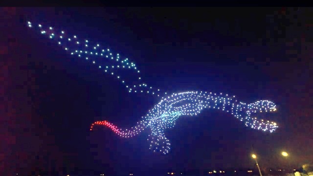 Lord of the Rings Drone Show